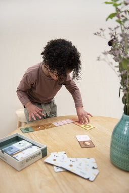 Trixie Domino - Dominospel voor kinderen - Dieren spel - Gezelschapspel voor Peuters