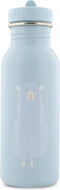 Trixie Drinkfles - Mr. Alpaca - RVS Waterfles voor kinderen - 500ml - Lekvrije Fles - Blauw