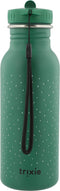 Trixie Drinkfles - Mr. Crocodile - RVS Waterfles voor kinderen - 500ml - Lekvrije Fles - Groen