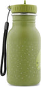 Trixie Drinkfles - Mr. Dino - RVS Waterfles voor kinderen - 350ml - Lekvrije Fles - Groen