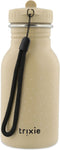 Trixie Drinkfles - Mr. Dog - RVS Waterfles voor kinderen - 350ml - Lekvrije Fles - Beige