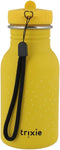 Trixie Drinkfles - Mr. Lion - RVS Waterfles voor kinderen - 350ml - Lekvrije Fles - Geel