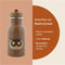 Trixie Drinkfles - Mr. Owl - RVS Waterfles voor kinderen - 350ml - Lekvrije Fles - Bruin