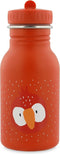 Trixie Drinkfles - Mr. Parrot - RVS Waterfles voor kinderen - 350ml - Lekvrije Fles - Rood