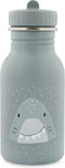 Trixie Drinkfles - Mr. Shark - RVS Waterfles voor kinderen - 350ml - Lekvrije Fles - Blauw