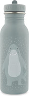 Trixie Drinkfles - Mr. Shark - RVS Waterfles voor kinderen - 500ml - Lekvrije Fles - Blauw