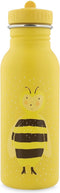 Trixie Drinkfles - Mrs. Bumblebee - RVS Waterfles voor kinderen - 500ml - Lekvrije Fles - Geel