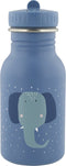 Trixie Drinkfles - Mrs. Elephant - RVS Waterfles voor kinderen - 350ml - Lekvrije Fles - Blauw