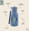 Trixie Drinkfles - Mrs. Elephant - RVS Waterfles voor kinderen - 350ml - Lekvrije Fles - Blauw