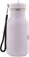 Trixie Drinkfles - Mrs. Mouse - RVS Waterfles voor kinderen - 350ml - Lekvrije Fles - Violet
