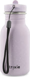 Trixie Drinkfles - Mrs. Mouse - RVS Waterfles voor kinderen - 350ml - Lekvrije Fles - Violet