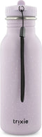 Trixie Drinkfles - Mrs. Mouse - RVS Waterfles voor kinderen - 500ml - Lekvrije Fles - Violet