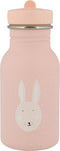 Trixie Drinkfles - Mrs. Rabbit - RVS Waterfles voor kinderen - 350ml - Lekvrije Fles - Roze