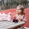 Trixie Drinkfles - Mrs. Rabbit - RVS Waterfles voor kinderen - 350ml - Lekvrije Fles - Roze
