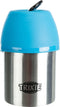 Trixie drinkfles rvs met plastic drinkbakje - 750 ML