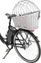 Trixie - Fietsmand - Bagagedrager - Met Rooster - Grijs - 55X35X49 CM