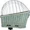 Trixie - Fietsmand - Bagagedrager - Met Rooster - Grijs - 55X35X49 CM