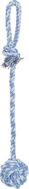 Trixie Gekleurd Flostouw met ingevlochten Bal ø7/50 cm
