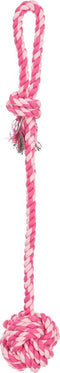 Trixie Gekleurd Flostouw met ingevlochten Bal ø7/50 cm