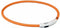 Trixie Halsband Hond Flash Lichthalsband Usb Tpu / Nylon Oranje - 65X0.7 cm