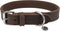 Trixie Halsband Hond Rustic Vetleer Donkerbruin