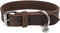 Trixie Halsband Hond Rustic Vetleer Donkerbruin
