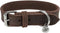 Trixie Halsband Hond Rustic Vetleer Donkerbruin