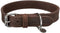 Trixie Halsband Hond Rustic Vetleer Donkerbruin