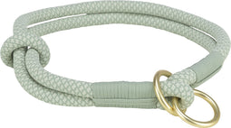 Trixie - Halsband Hond Soft Half-Slip Saliegroen / Mint