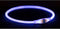 Trixie - Halsband Usb Flash Light Lichtgevend Oplaadbaar Tpu Blauw