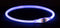 Trixie - Halsband Usb Flash Light Lichtgevend Oplaadbaar Tpu Blauw