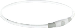 Trixie Halsband Usb Flash Light Lichtgevend Oplaadbaar Tpu Multi - 40X0.8 CM