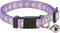 Trixie Halsbandje Elastisch Pootmotief - Kattenhalsband - Assorti