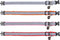 Trixie Halsbandje Reflecterend Kunststof - Kattenhalsband - 21 cm Multi-Color