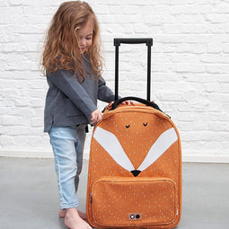 Trixie Handbagage Koffer / Trolley / Reiskoffer - 45 cm - 23 Liter - Travel trolley - Grijs
