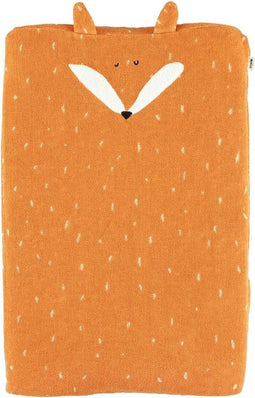 Trixie Hoes voor Aankleedkussen - Mr. Fox - Zacht aankleedkussen 70x45cm - 100% biologisch katoen - Oranje