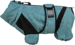 Trixie Honden Badjas Petrol - Hondenkleding - 46 cm