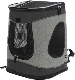 Trixie - Honden Rugtas - Timon - Grijs - 34X30X44 cm - Hele Kleine Honden