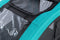 Trixie Hondenfietskar Limited Edition - Zwart Turquoise - <30 kg - 80x75x86cm