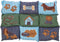 Trixie - Hondenkussen - Patchwork - Blauw/Groen - 80X55 cm