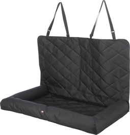 Trixie - Hondenkussen Voor Autostoel Dubbel - Zwart - 95X50X10 cm
