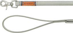 Trixie Hondenriem Be Nordic Leer Grijs 120X1,5 CM