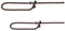 Trixie Hondenriem Mountain Rope Retriever Zwart / Oranje