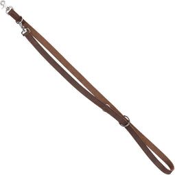 Trixie Hondenriem Rustic - Verstelbaar - Vetleer - Donkerbruin - 200X2,5 CM