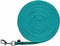 Trixie hondenriem sleeplijn met rubber turquoise - 10 MTR X 1,5 CM