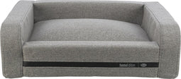 Trixie - Hondensofa Citystyle - Hondenmand - Hoekig - Home Edition - Lichtgrijs - 90X70 cm