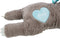 Trixie - Hondenspeelgoed - Pluche Luiaard - Grijs - Met Heartbeat - Voor Puppy - 34 cm