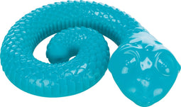 Trixie - Hondenspeelgoed - Snack-Slang - TPR - Opgerold - Groen - 18 cm