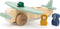 Trixie Houten Dierenvliegtuig - 100% FSC Gecertificeerd Hout - Educatief speelgoed - 18+m