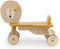Trixie Houten Fiets met 4 wielen - Mr. Fox - Loopfiets voor Peuter - FSC Hout - Stimuleert Balans en Grove Motoriek